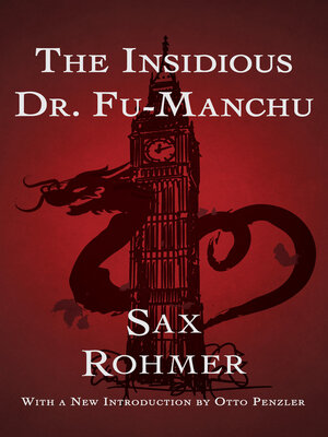 cover image of Insidious Dr. Fu-Manchu